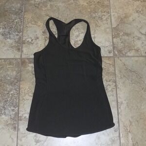Lululemon Racerback Tank Top Womens Green Good Athletic Yoga Gym Workout